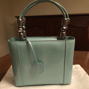 Christian Dior Vintage Patent Leather Maris Pearl